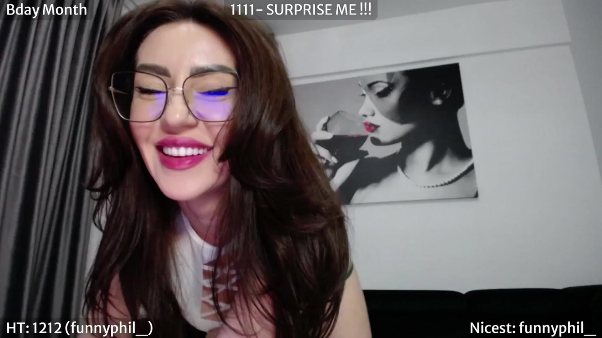 Gallery image thumbnail from Bday_Sassy's myfreecams stream on, 03/06/2025, 07:13 image 4 of 20