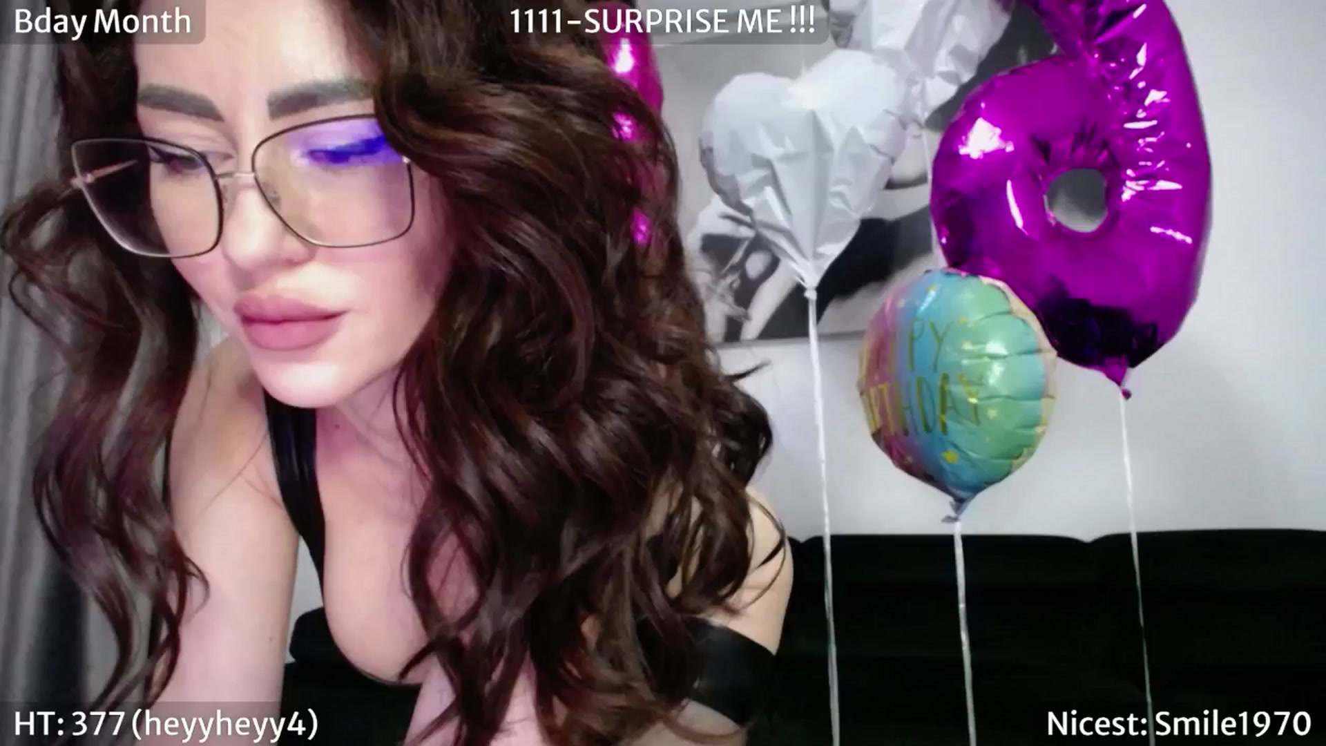 Gallery image thumbnail from Bday_Sassy's myfreecams stream on, 03/25/2025, 24:02 image 17 of 20