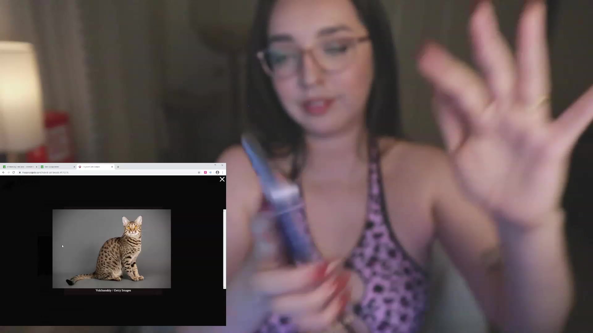 Gallery image thumbnail from BeaWolfie's myfreecams stream on, 01/06/2023, 05:55 image 4 of 20