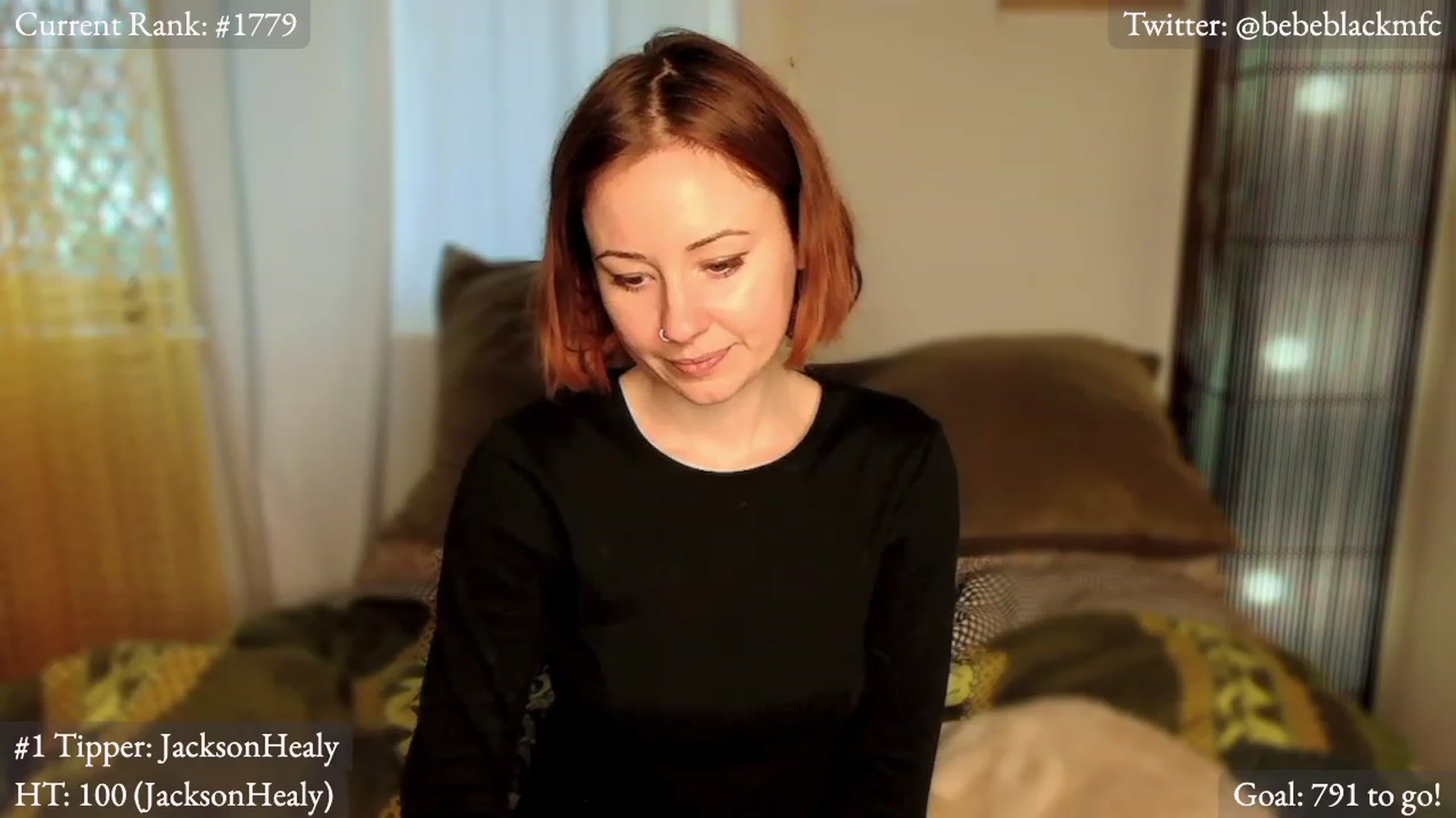 Gallery image thumbnail from BebeBlack's myfreecams stream on, 06/23/2023, 01:33 image 18 of 20