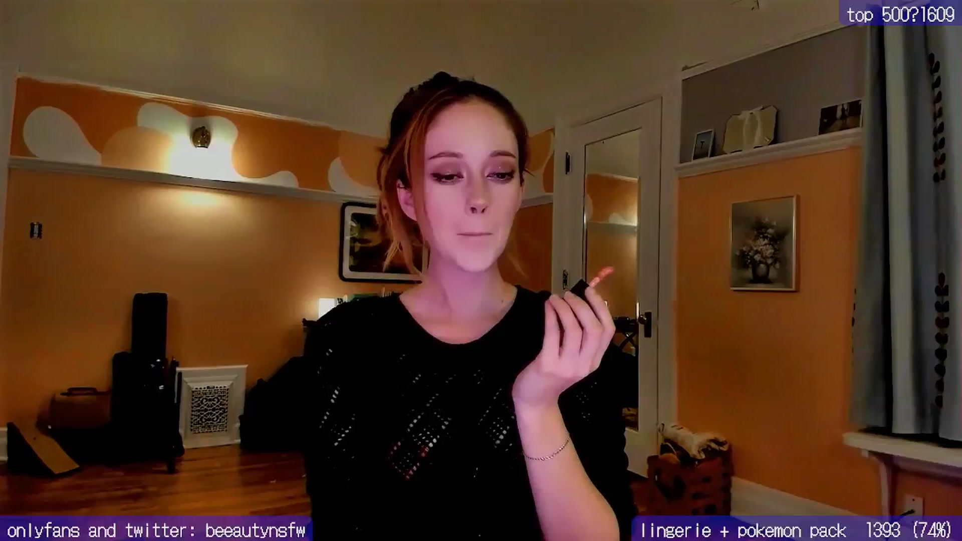 Gallery image thumbnail from BeeautyNSFW's myfreecams stream on, 01/05/2025, 09:23 image 9 of 20
