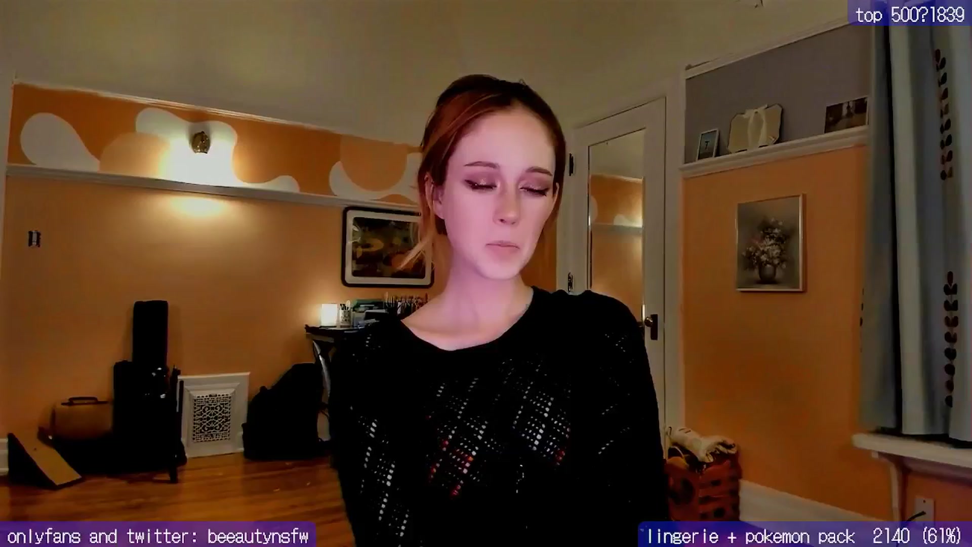 Gallery image thumbnail from BeeautyNSFW's myfreecams stream on, 01/05/2025, 09:23 image 7 of 20