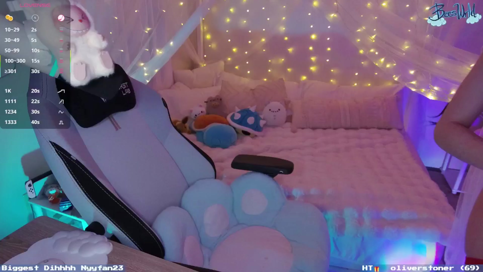 Gallery image thumbnail from Beeswrld's myfreecams stream on, 03/30/2026, 08:23 image 10 of 20