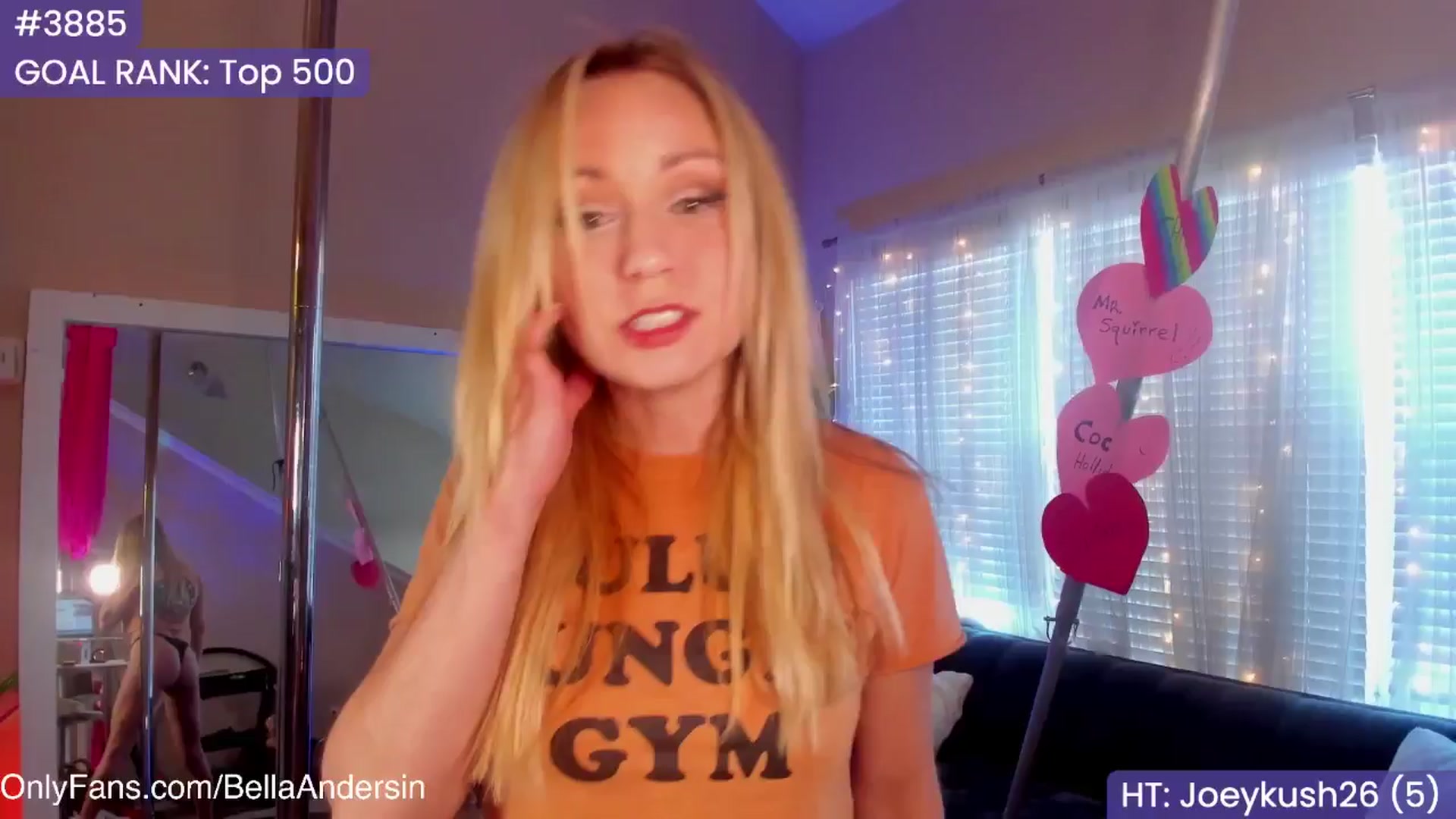 Gallery image thumbnail from BellaAndersin's myfreecams stream on, 02/07/2025, 24:02 image 1 of 20