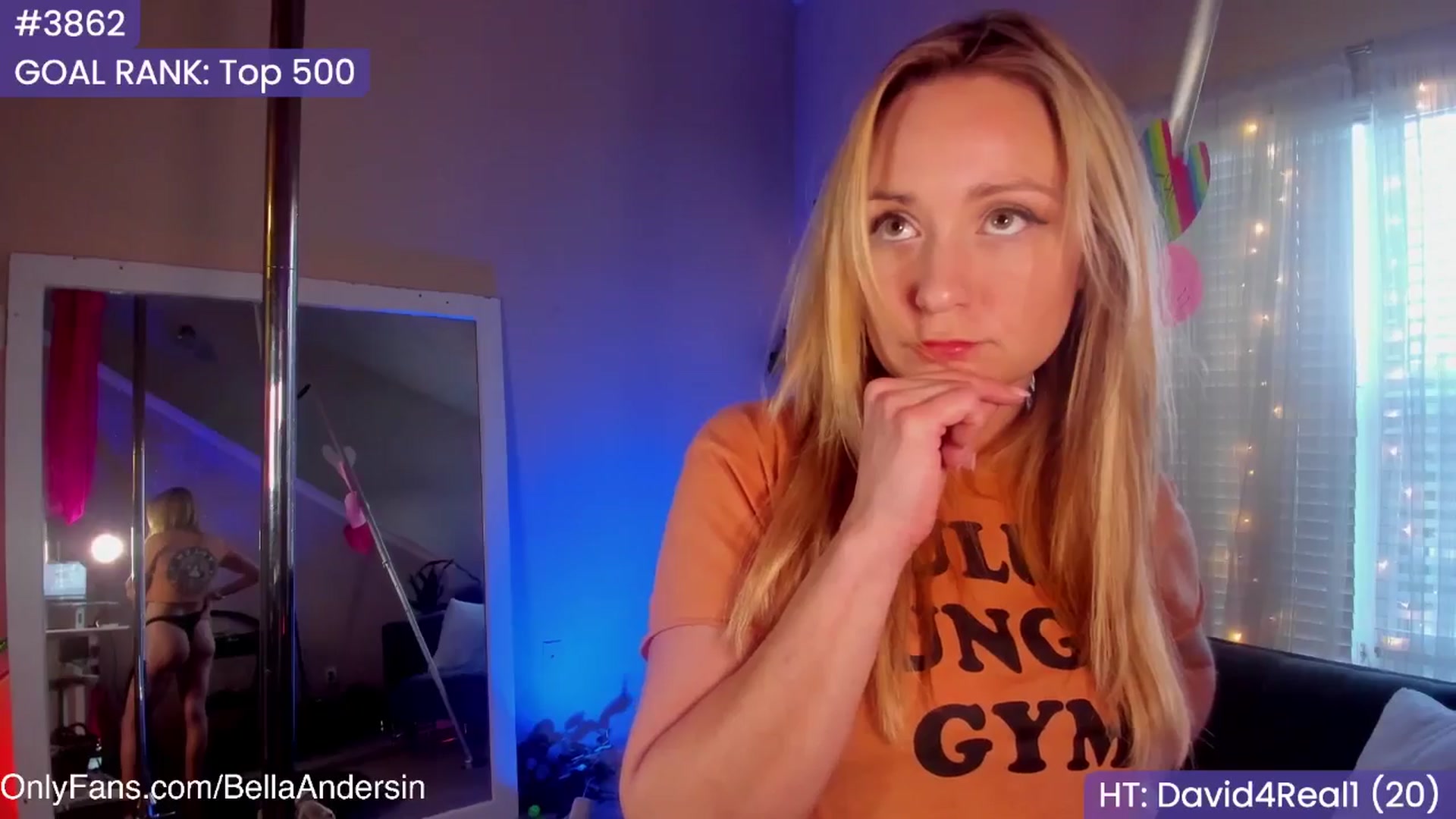Gallery image thumbnail from BellaAndersin's myfreecams stream on, 02/07/2025, 24:02 image 7 of 20