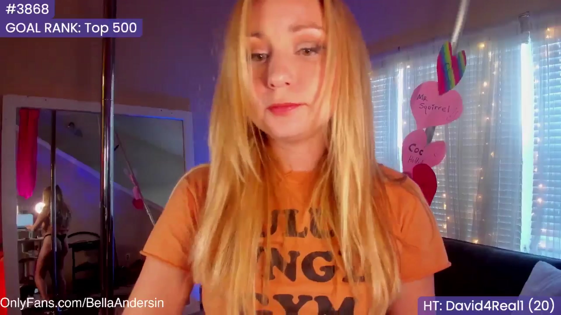 Gallery image thumbnail from BellaAndersin's myfreecams stream on, 02/07/2025, 24:02 image 5 of 20