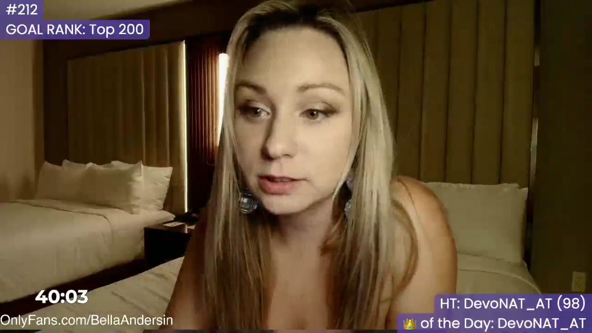 Gallery image thumbnail from BellaAndersin's myfreecams stream on, 10/06/2025, 08:34 image 15 of 20