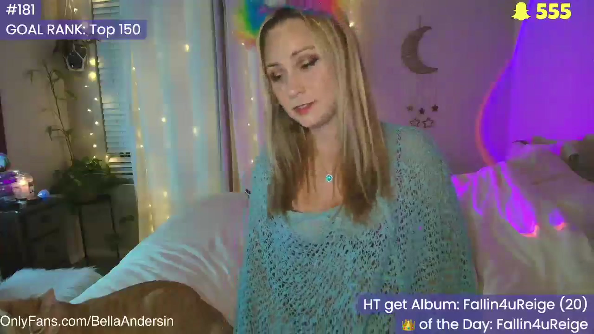Gallery image thumbnail from BellaAndersin's myfreecams stream on, 10/12/2025, 06:17 image 4 of 20