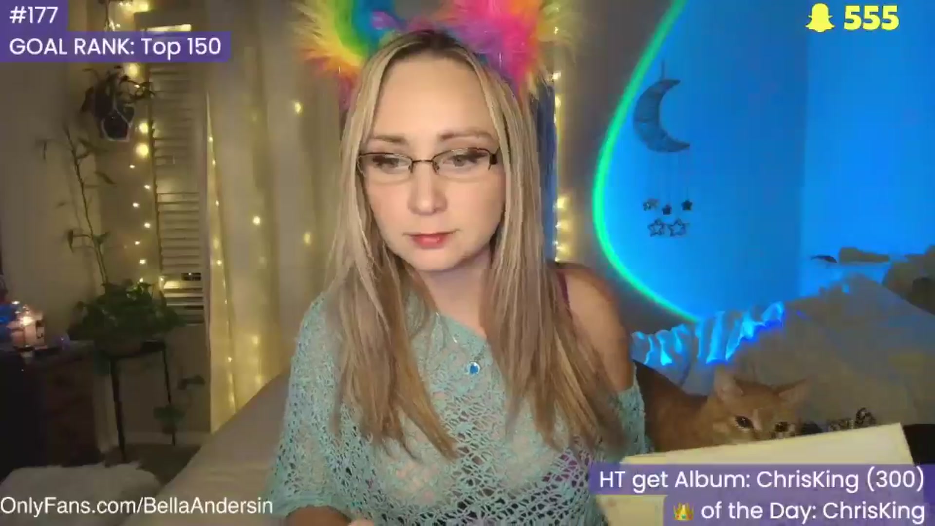 Gallery image thumbnail from BellaAndersin's myfreecams stream on, 10/12/2025, 06:17 image 9 of 20