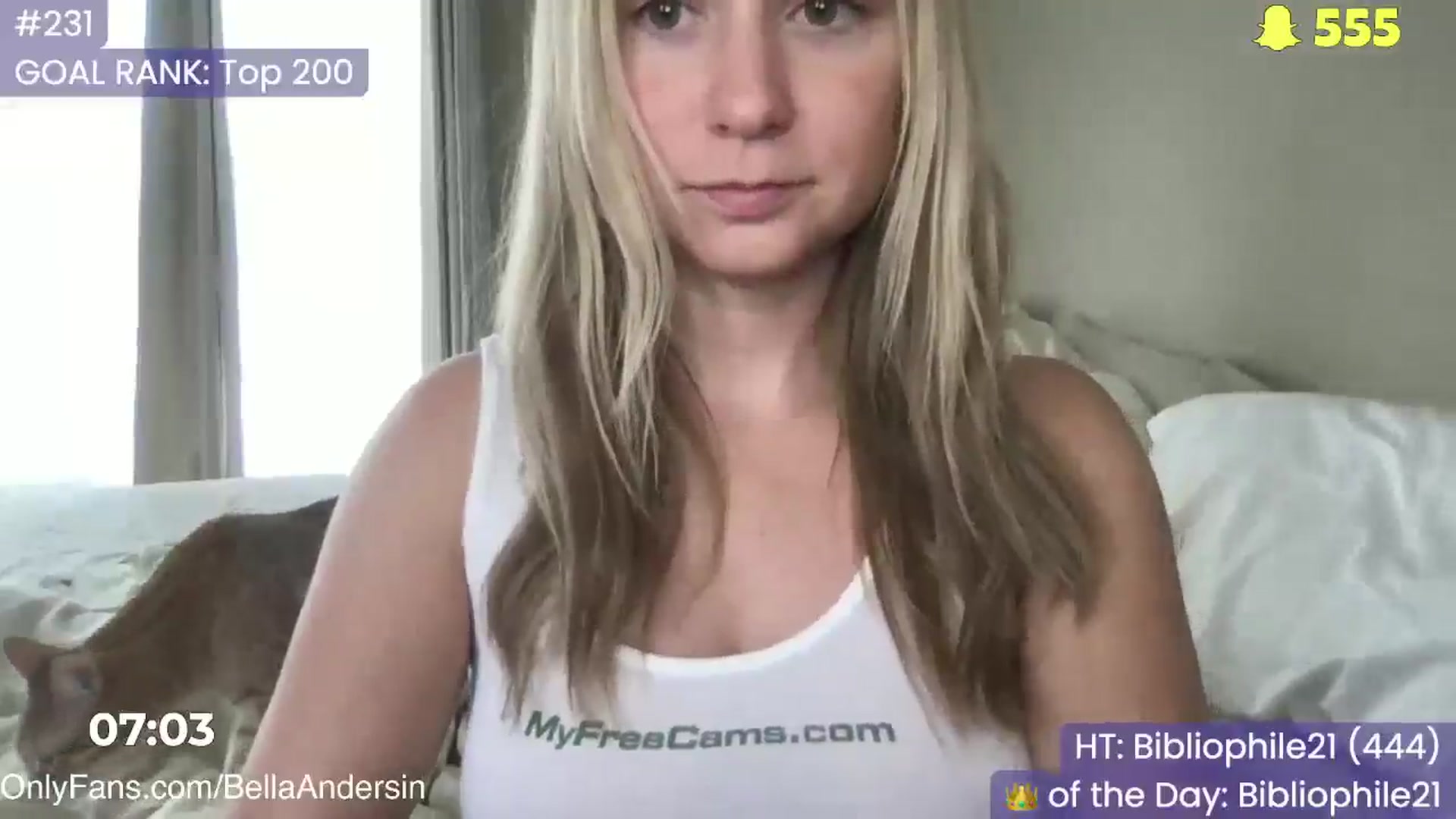 Gallery image thumbnail from BellaAndersin's myfreecams stream on, 10/27/2025, 16:07 image 19 of 20