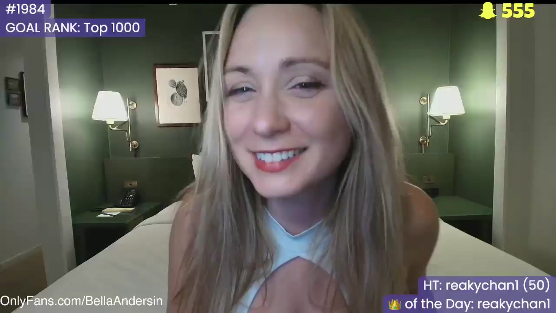 Gallery image thumbnail from BellaAndersin's myfreecams stream on, 11/06/2025, 05:08 image 1 of 20