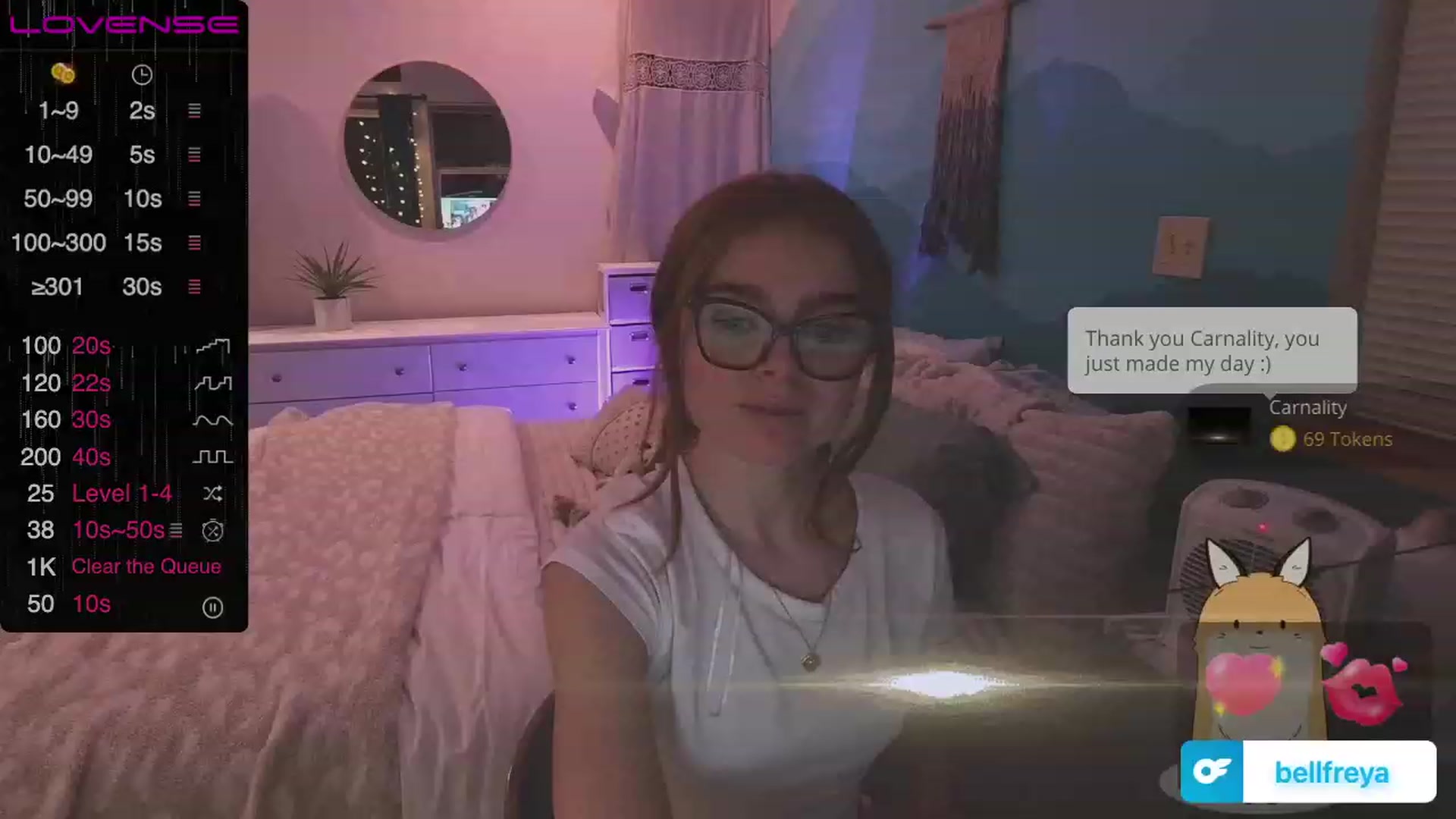 Gallery image thumbnail from BellaFreyaXo's myfreecams stream on, 12/03/2022, 01:46 image 8 of 20
