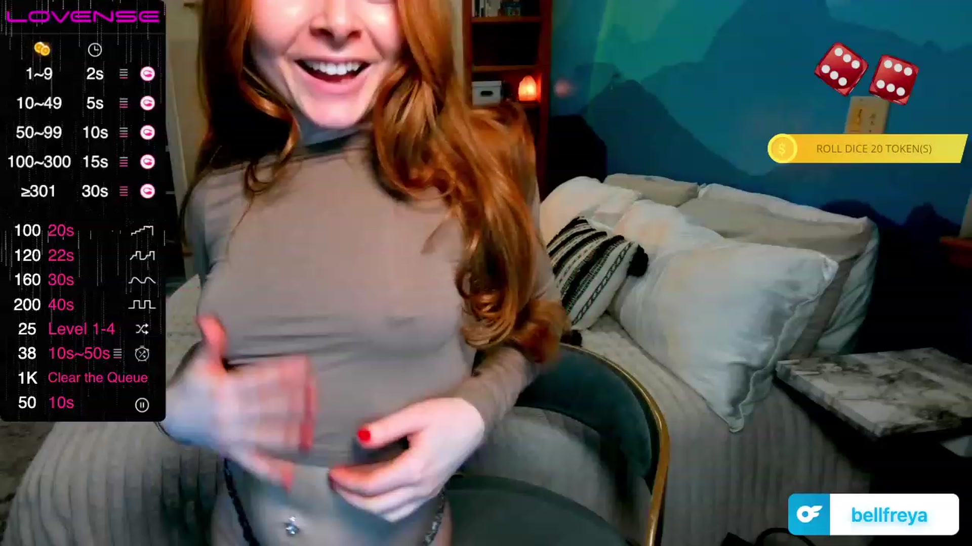 Gallery image thumbnail from BellaFreyaXo's myfreecams stream on, 01/08/2023, 04:27 image 9 of 20