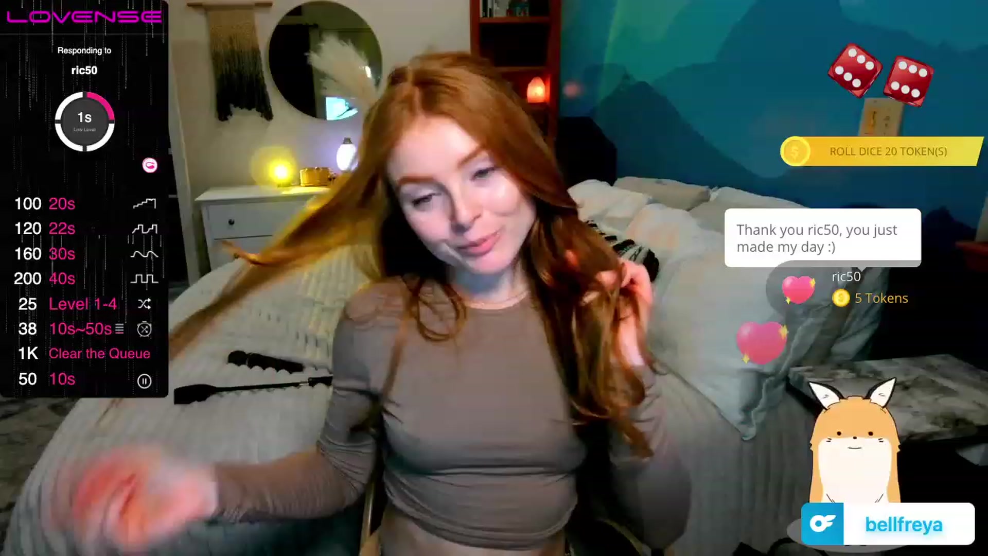 Gallery image thumbnail from BellaFreyaXo's myfreecams stream on, 01/08/2023, 04:27 image 10 of 20