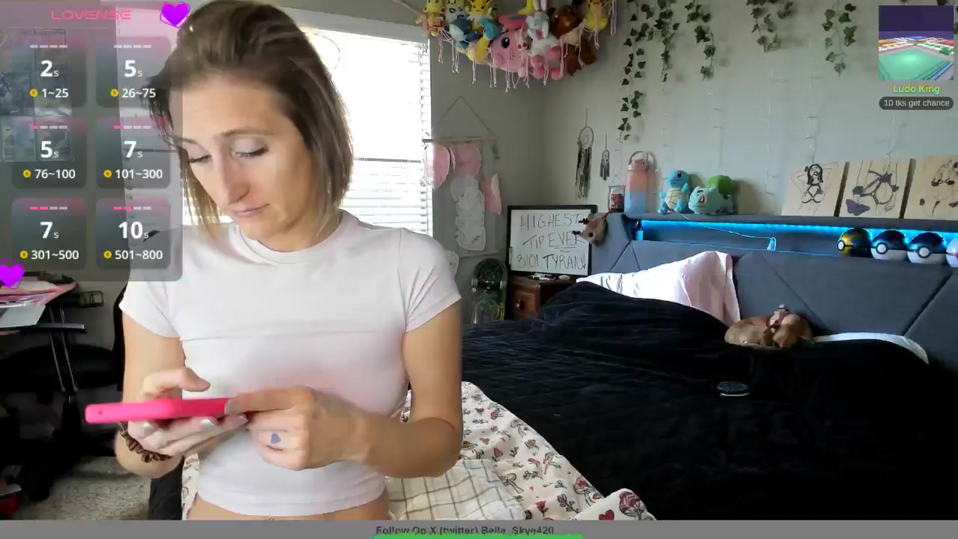 Gallery image thumbnail from BellaSkye's myfreecams stream on, 02/05/2025, 15:00 image 2 of 20