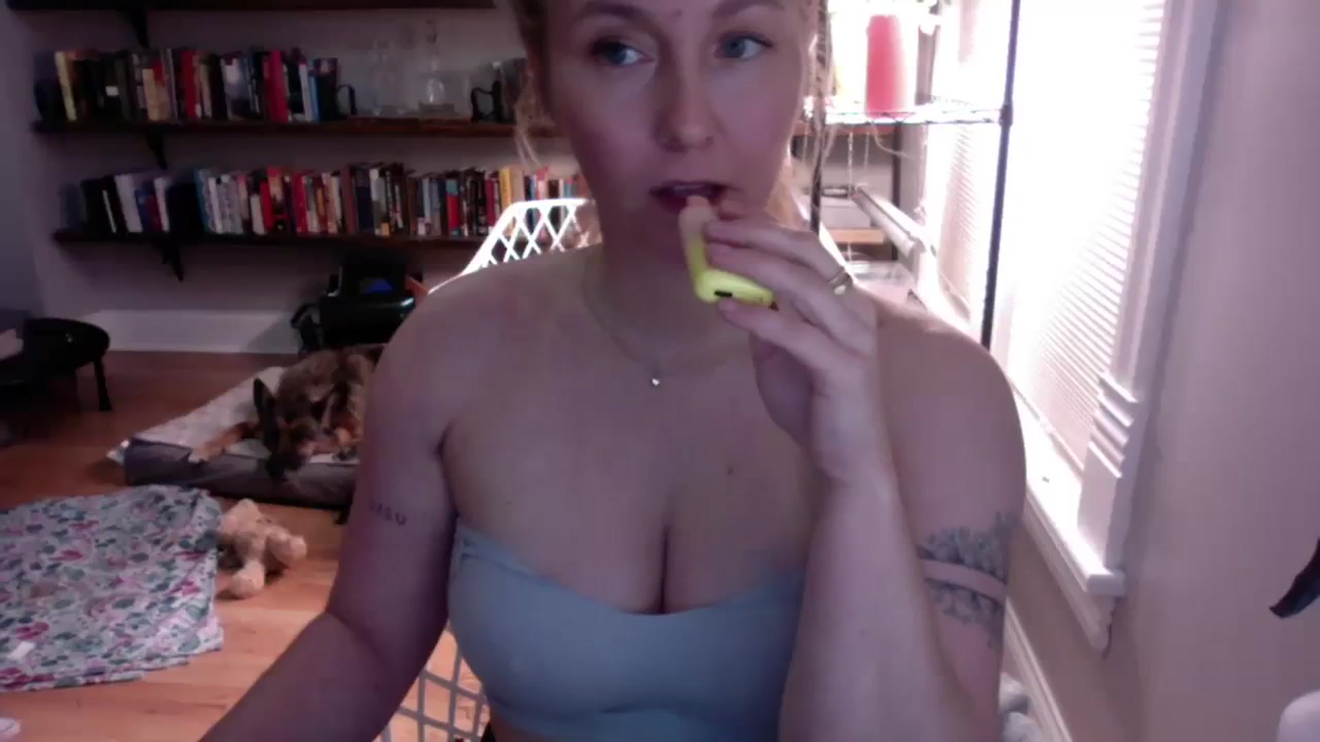 Gallery image thumbnail from BendyBlonde1's myfreecams stream on, 11/22/2023, 11:04 image 1 of 20