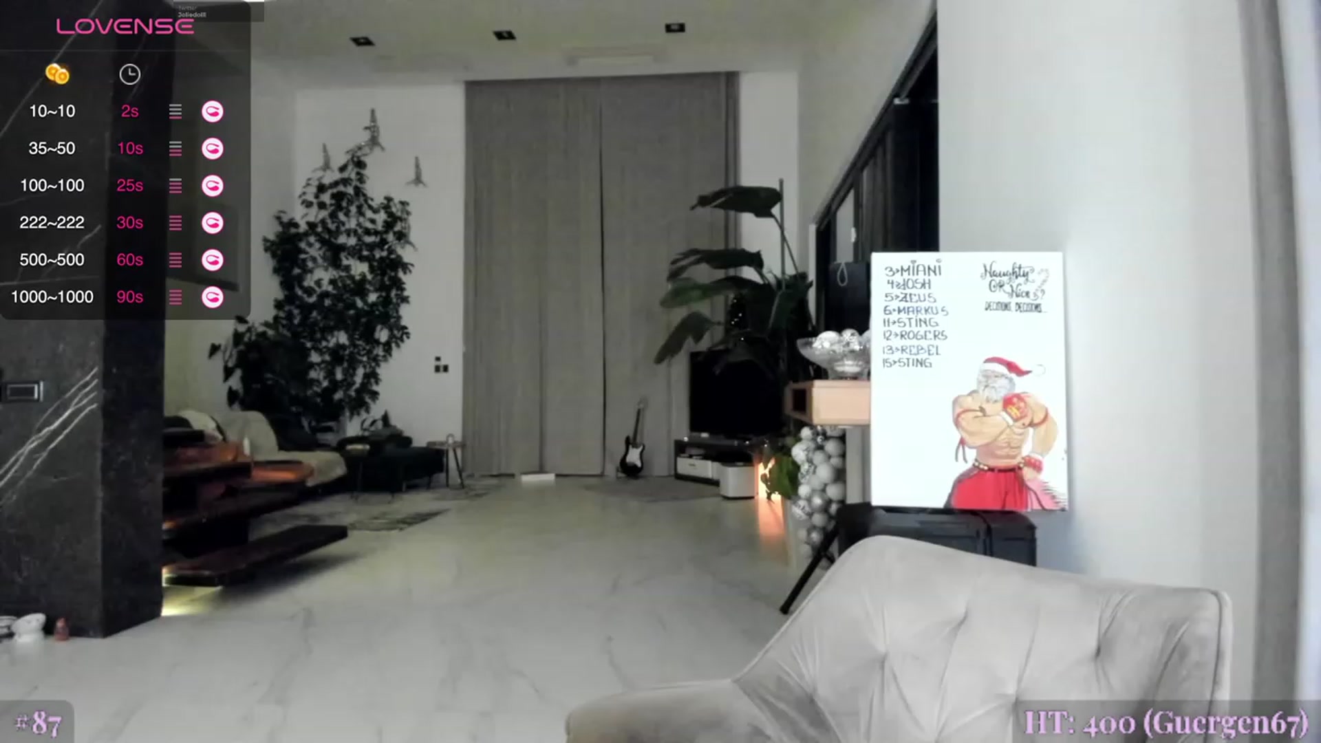 Gallery image thumbnail from BibiLouWho's myfreecams stream on, 12/18/2023, 01:17 image 6 of 20