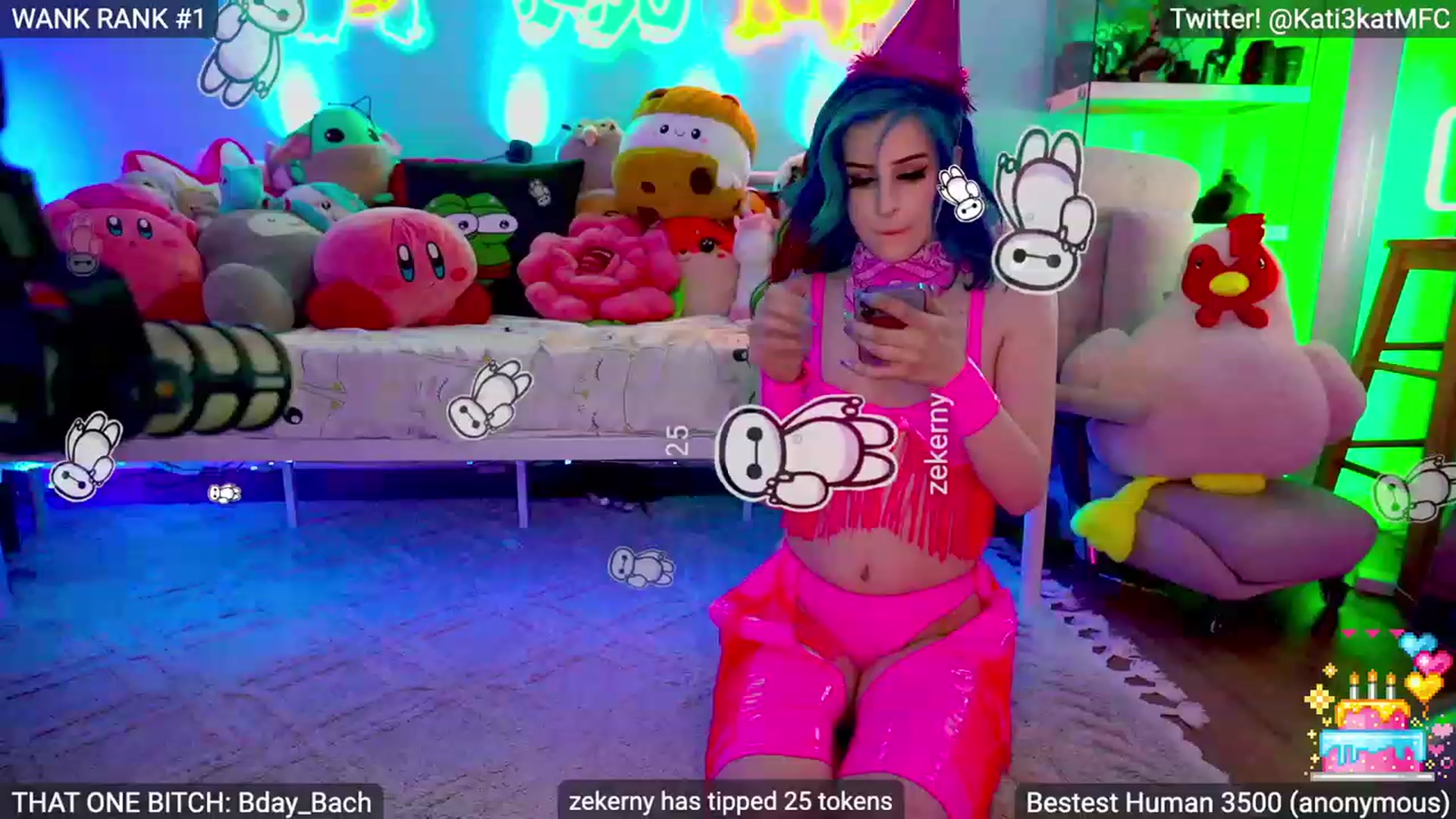 Gallery image thumbnail from Birthday's myfreecams stream on, 07/01/2023, 04:12 image 6 of 20