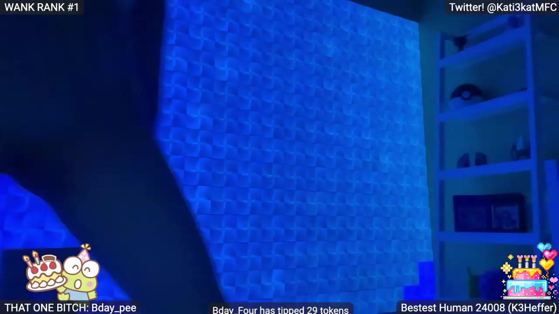 Gallery image thumbnail from Birthday's myfreecams stream on, 07/01/2023, 07:35 image 2 of 20