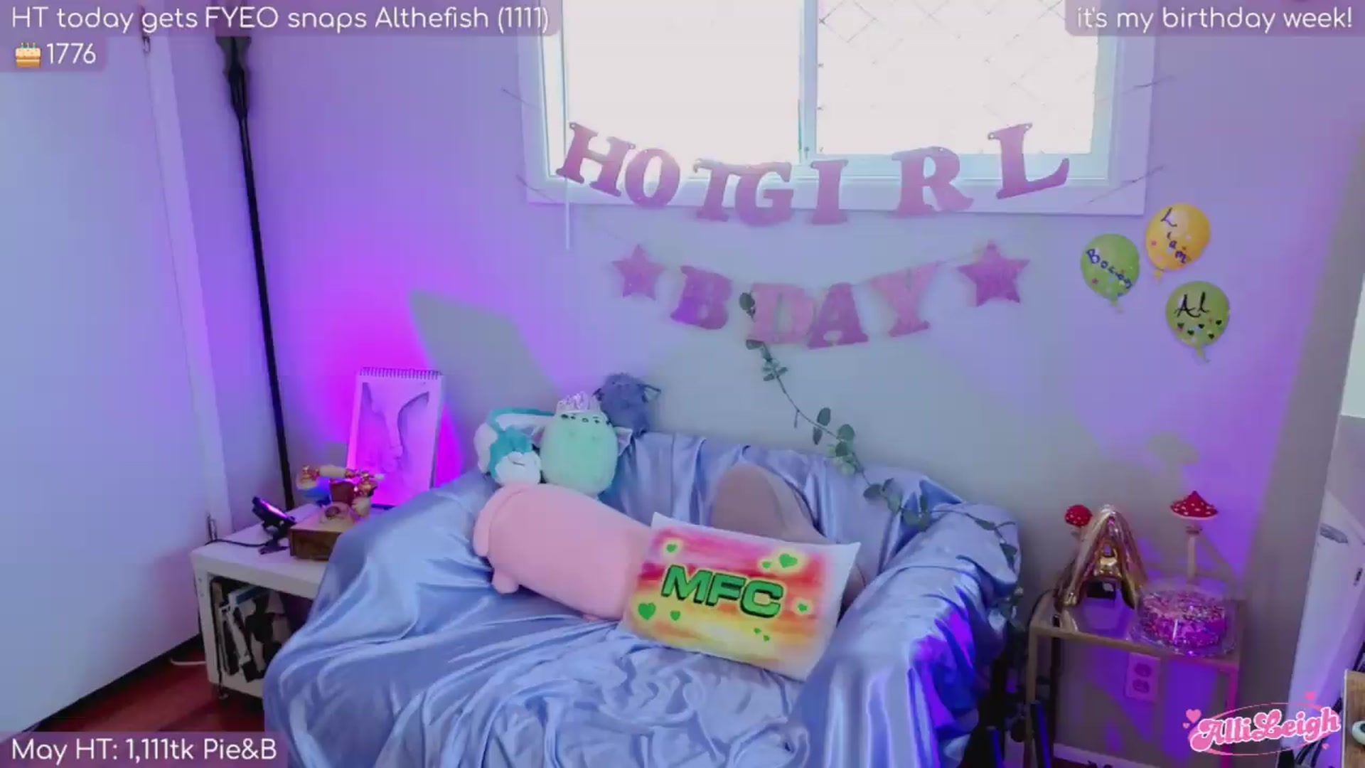 Gallery image thumbnail from BirthdayAlli's myfreecams stream on, 07/07/2026, 24:01 image 20 of 20