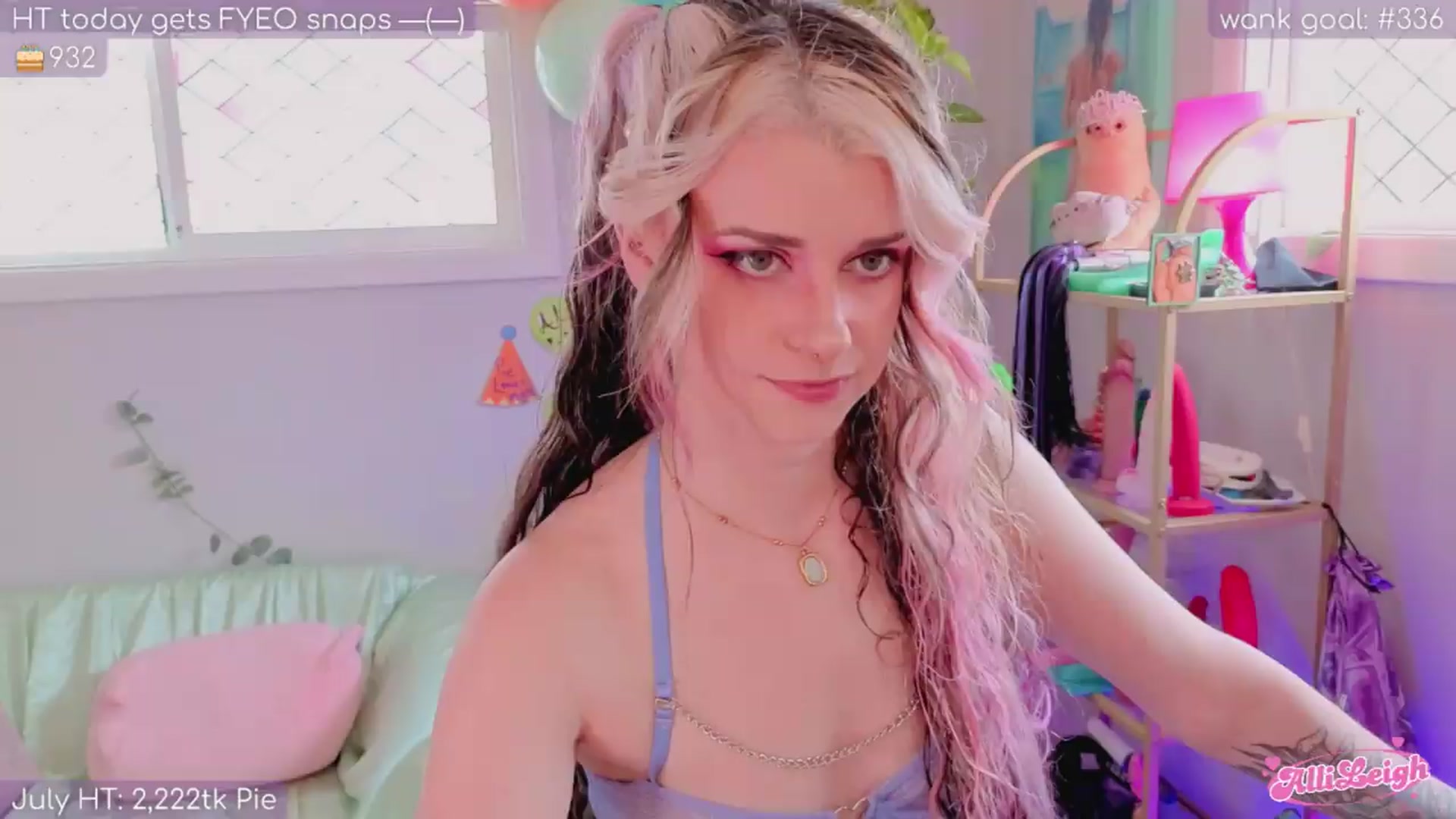 Gallery image thumbnail from BirthdayAlli's myfreecams stream on, 07/23/2026, 24:07 image 1 of 20
