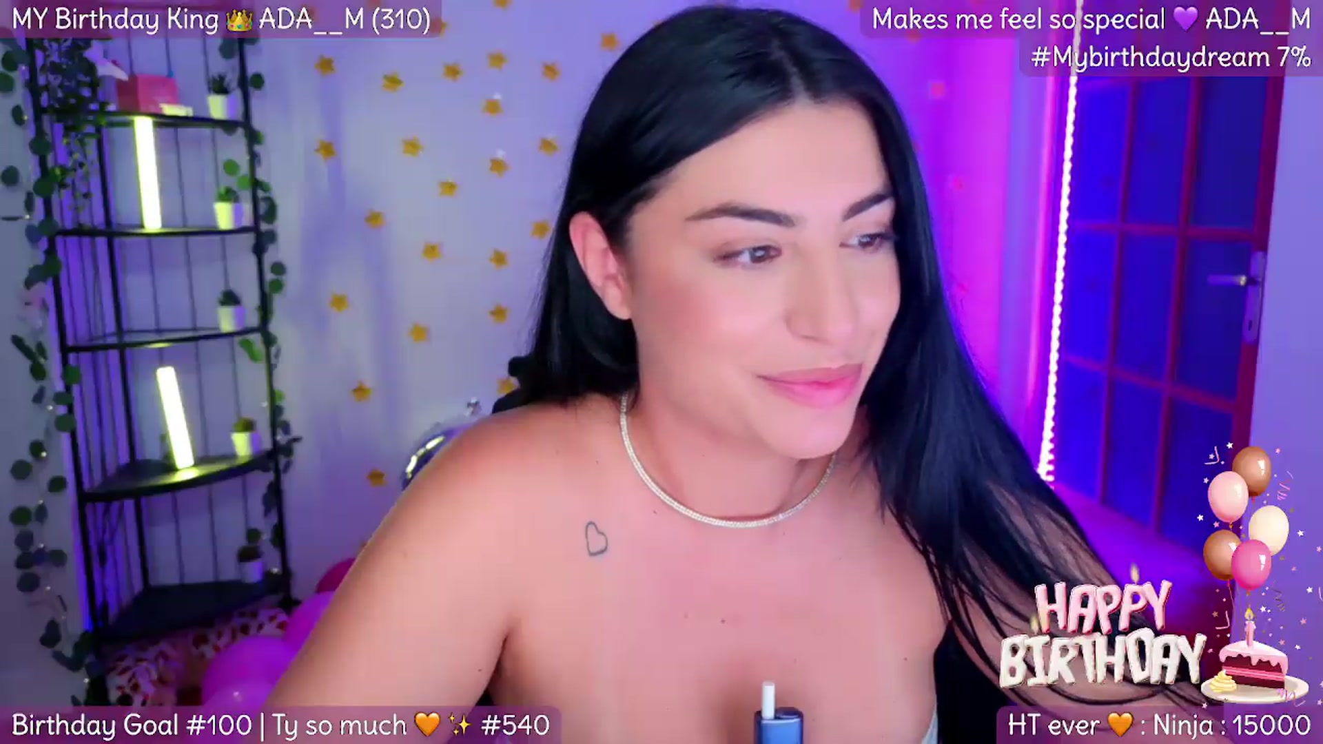 Gallery image thumbnail from BirthdayAmy's myfreecams stream on, 06/15/2026, 23:37 image 5 of 20