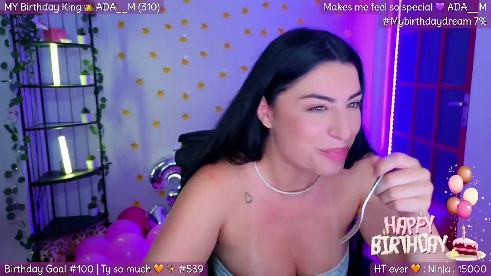 Gallery image thumbnail from BirthdayAmy's myfreecams stream on, 06/15/2026, 23:37 image 12 of 20