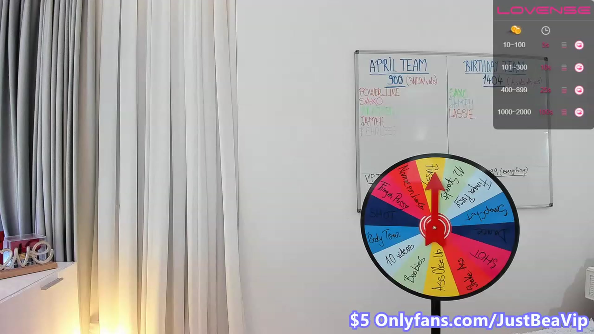 Gallery image thumbnail from BirthdayBea's myfreecams stream on, 04/05/2023, 19:29 image 1 of 20