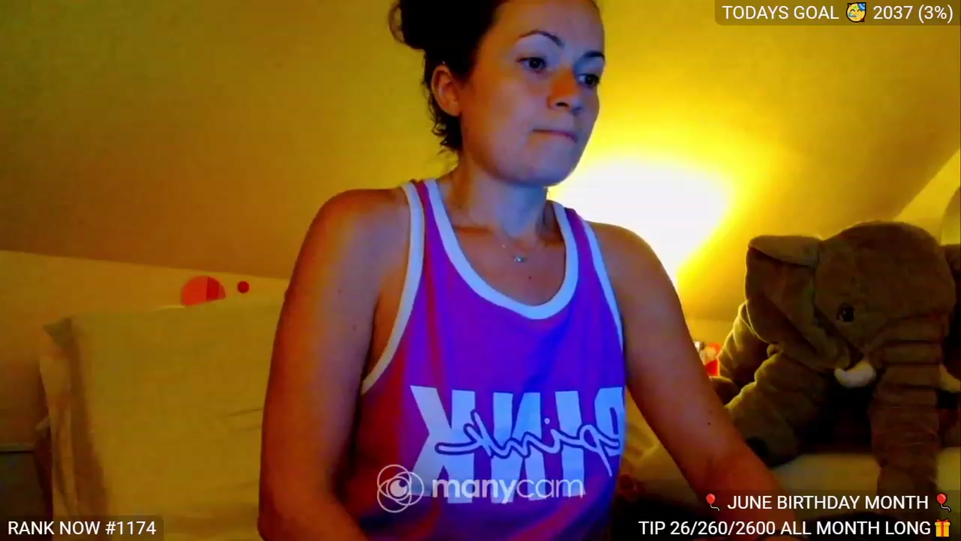 Gallery image thumbnail from BirthdayBella's myfreecams stream on, 06/13/2023, 02:51 image 5 of 20