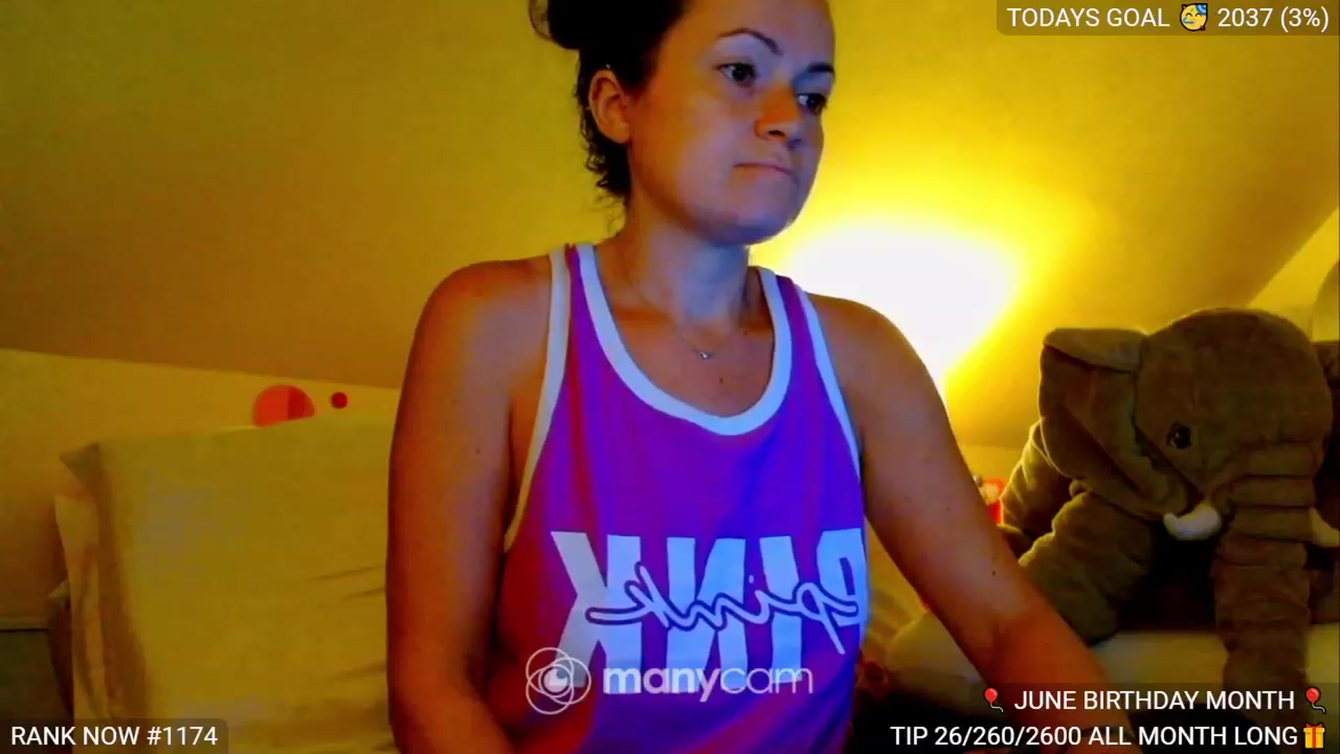 Gallery image thumbnail from BirthdayBella's myfreecams stream on, 06/13/2023, 02:51 image 3 of 20