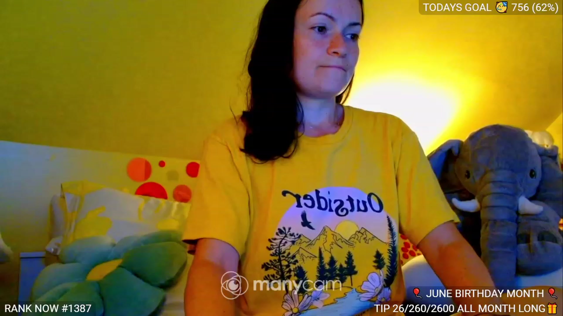 Gallery image thumbnail from BirthdayBella's myfreecams stream on, 06/16/2023, 02:24 image 10 of 20