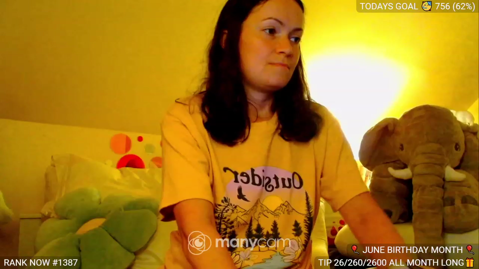 Gallery image thumbnail from BirthdayBella's myfreecams stream on, 06/16/2023, 02:24 image 4 of 20