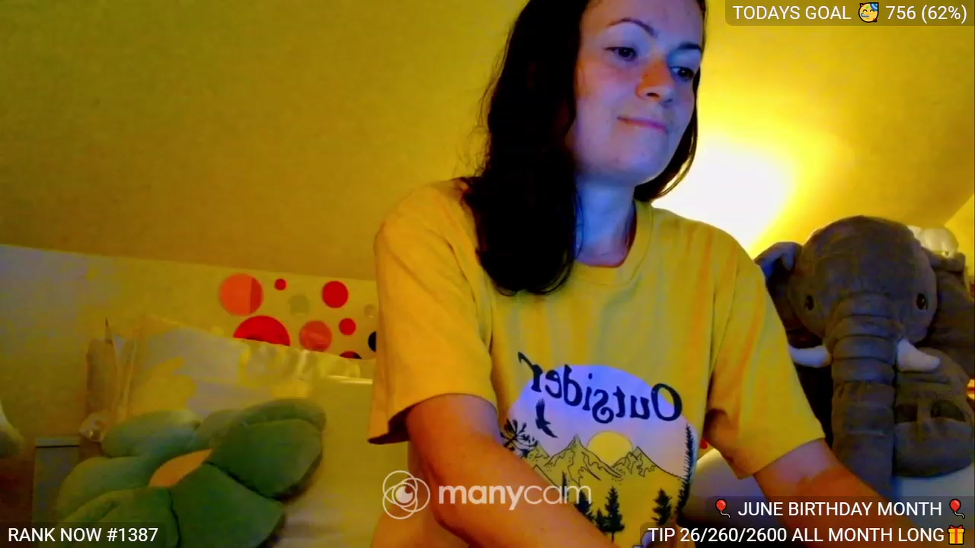 Gallery image thumbnail from BirthdayBella's myfreecams stream on, 06/16/2023, 02:24 image 11 of 20