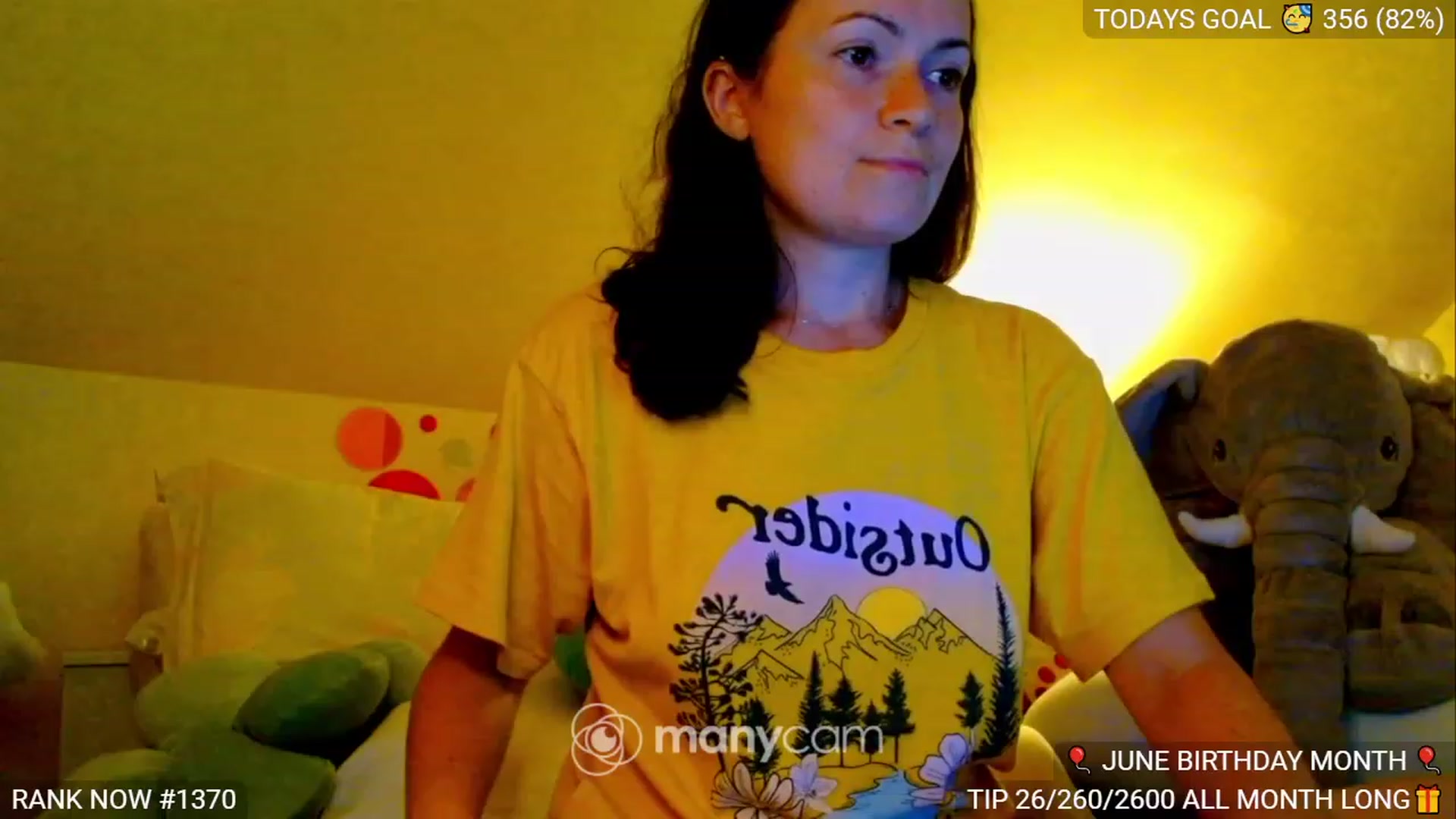Gallery image thumbnail from BirthdayBella's myfreecams stream on, 06/16/2023, 02:24 image 14 of 20