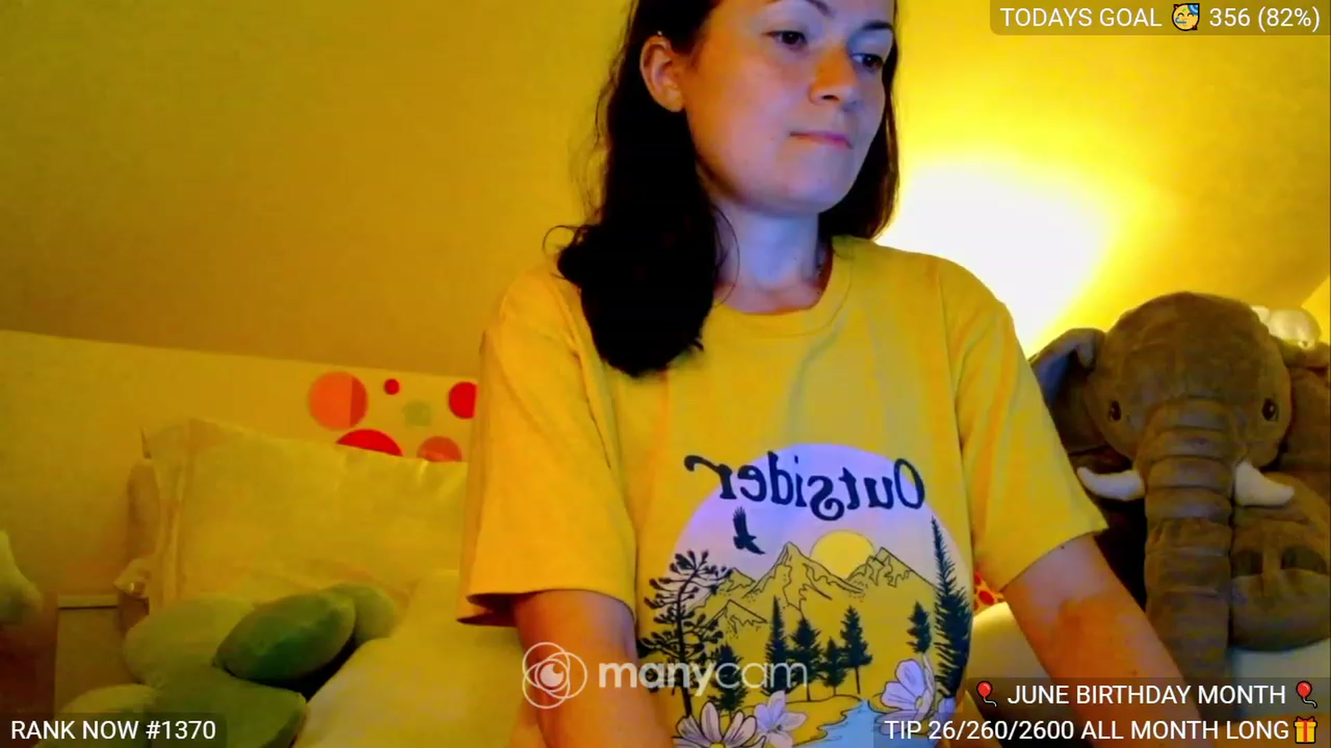 Gallery image thumbnail from BirthdayBella's myfreecams stream on, 06/16/2023, 02:24 image 15 of 20