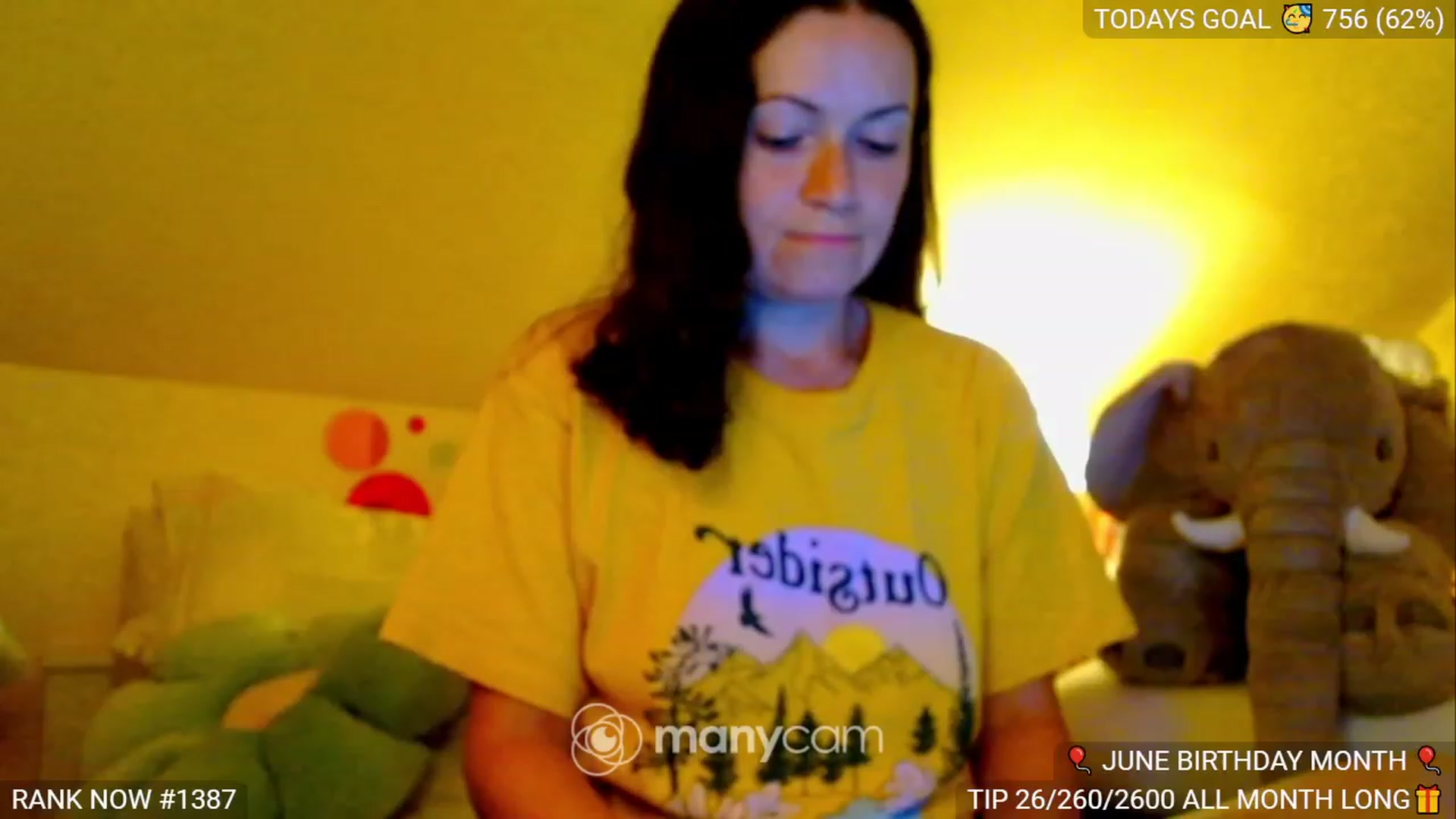 Gallery image thumbnail from BirthdayBella's myfreecams stream on, 06/16/2023, 02:24 image 6 of 20