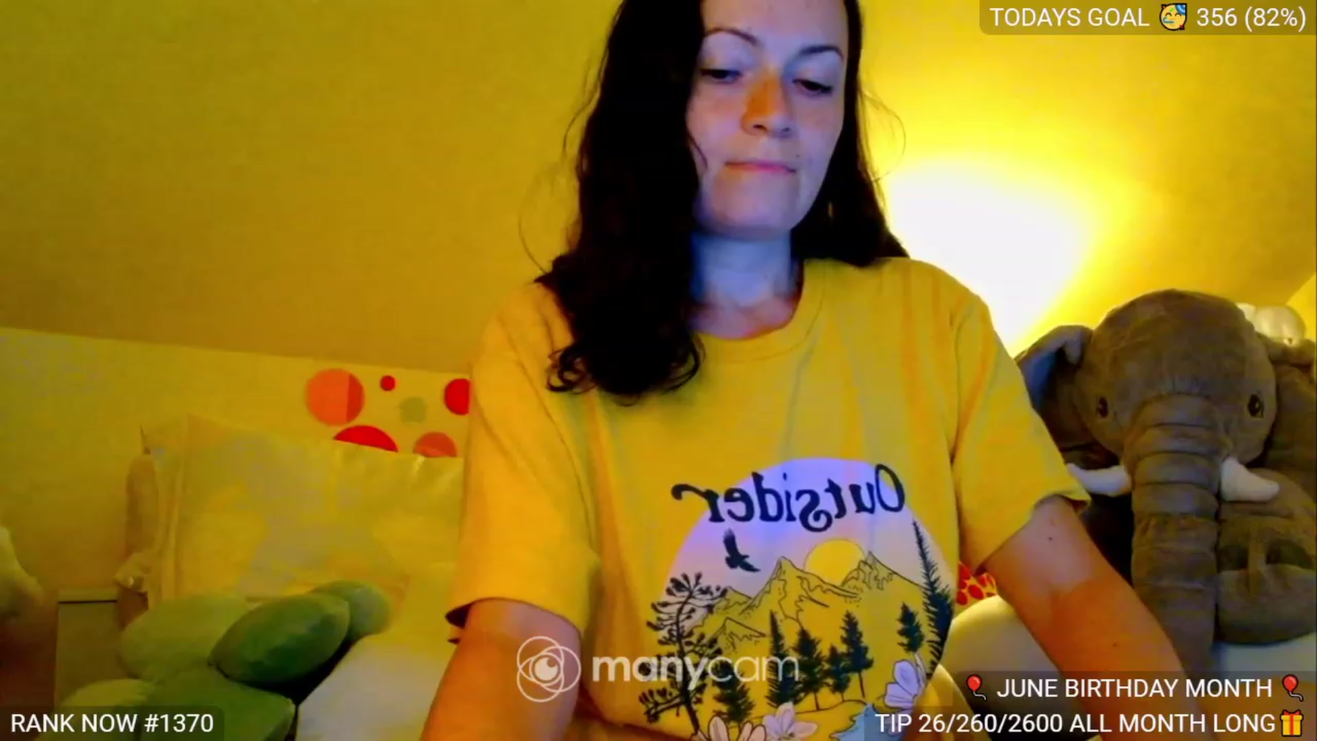 Gallery image thumbnail from BirthdayBella's myfreecams stream on, 06/16/2023, 02:24 image 18 of 20