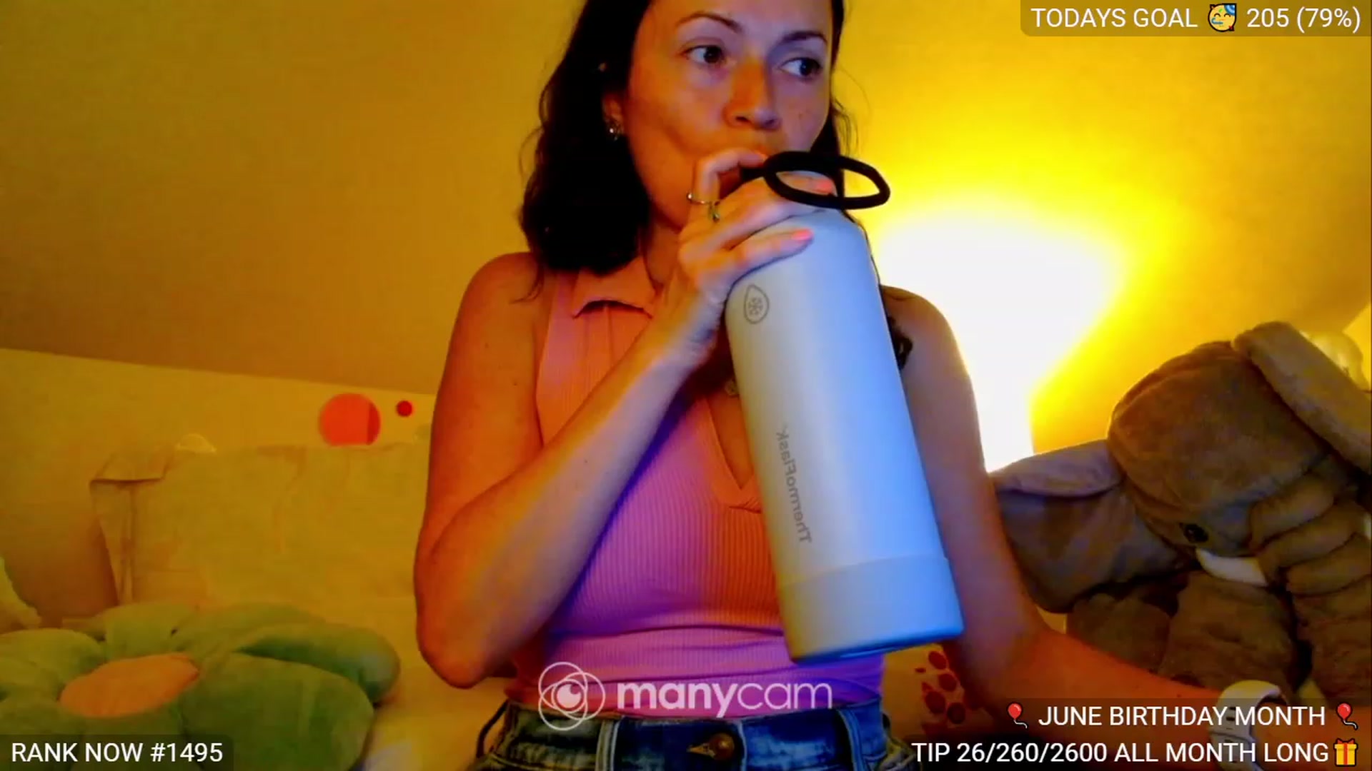 Gallery image thumbnail from BirthdayBella's myfreecams stream on, 06/19/2023, 03:26 image 6 of 20