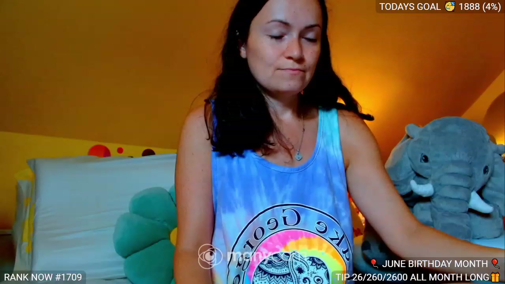 Gallery image thumbnail from BirthdayBella's myfreecams stream on, 06/22/2023, 17:36 image 7 of 20