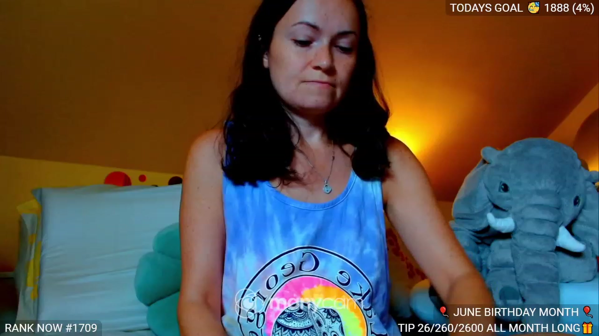 Gallery image thumbnail from BirthdayBella's myfreecams stream on, 06/22/2023, 17:36 image 13 of 20
