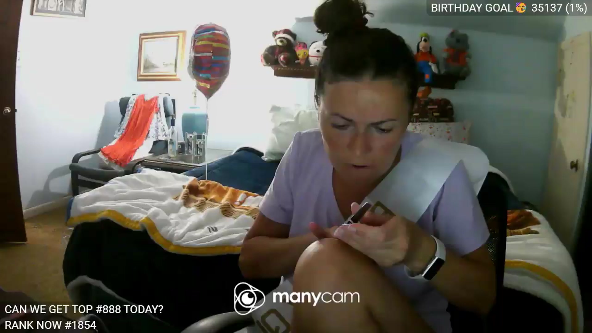 Gallery image thumbnail from BirthdayBella's myfreecams stream on, 06/10/2026, 24:57 image 3 of 20