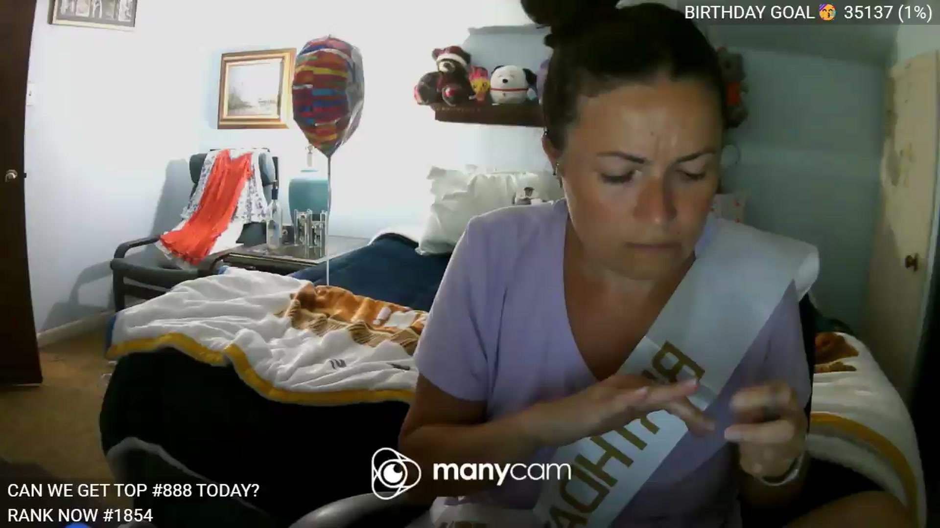 Gallery image thumbnail from BirthdayBella's myfreecams stream on, 06/10/2026, 24:57 image 2 of 20