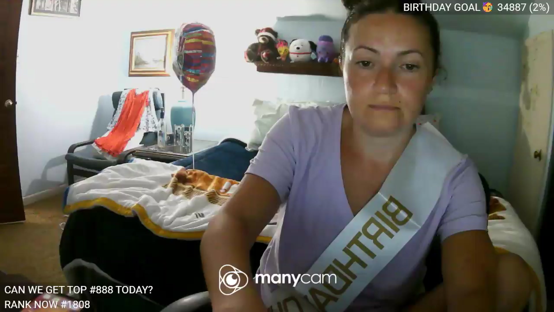 Gallery image thumbnail from BirthdayBella's myfreecams stream on, 06/10/2026, 24:57 image 20 of 20