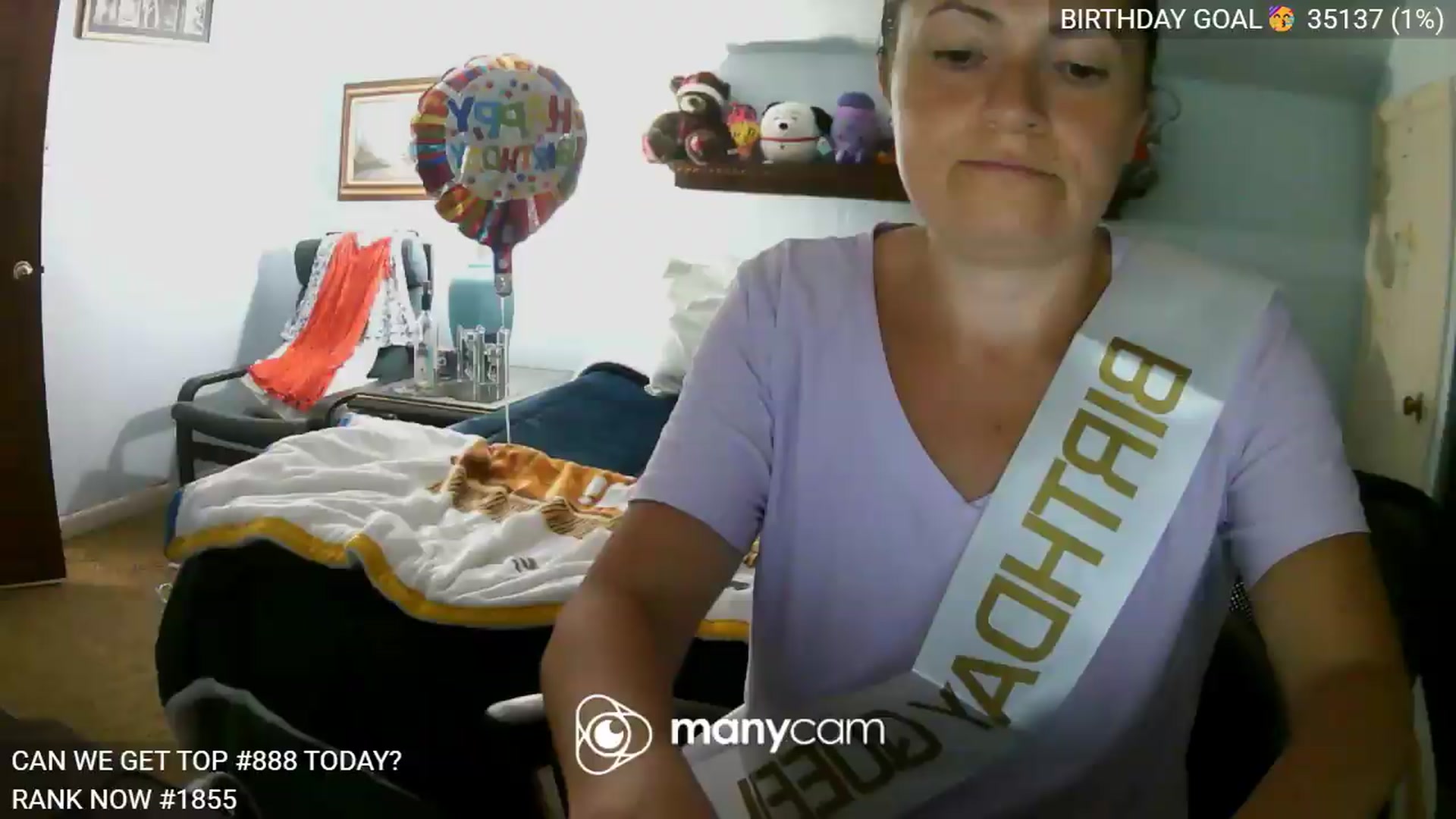 Gallery image thumbnail from BirthdayBella's myfreecams stream on, 06/10/2026, 24:57 image 9 of 20