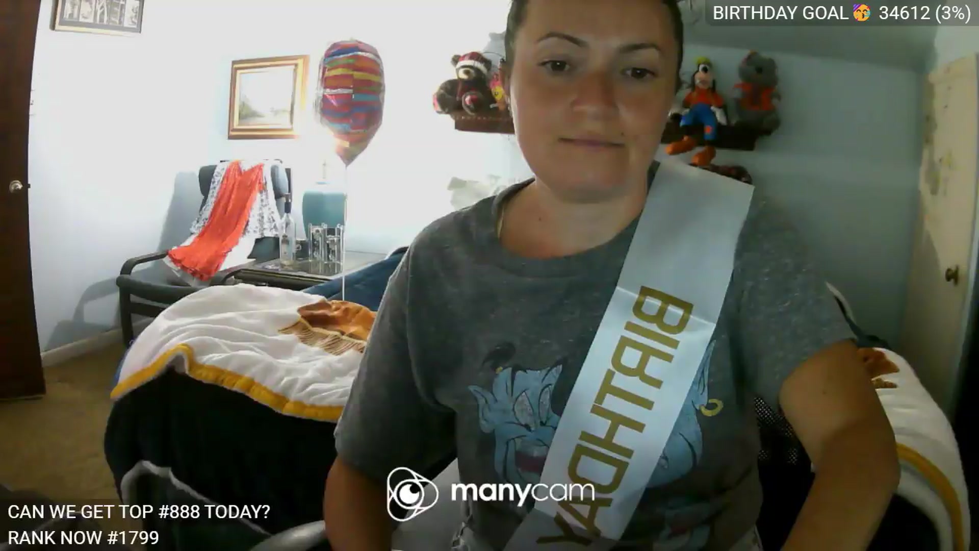Gallery image thumbnail from BirthdayBella's myfreecams stream on, 06/11/2026, 01:01 image 4 of 20