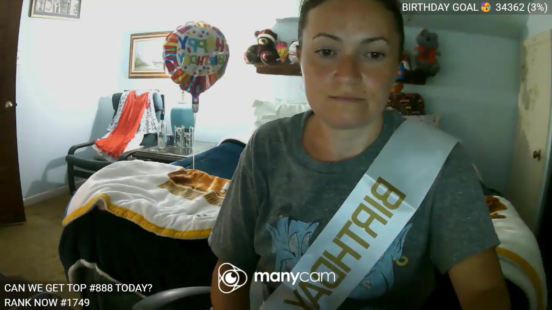 Gallery image thumbnail from BirthdayBella's myfreecams stream on, 06/11/2026, 01:01 image 13 of 20