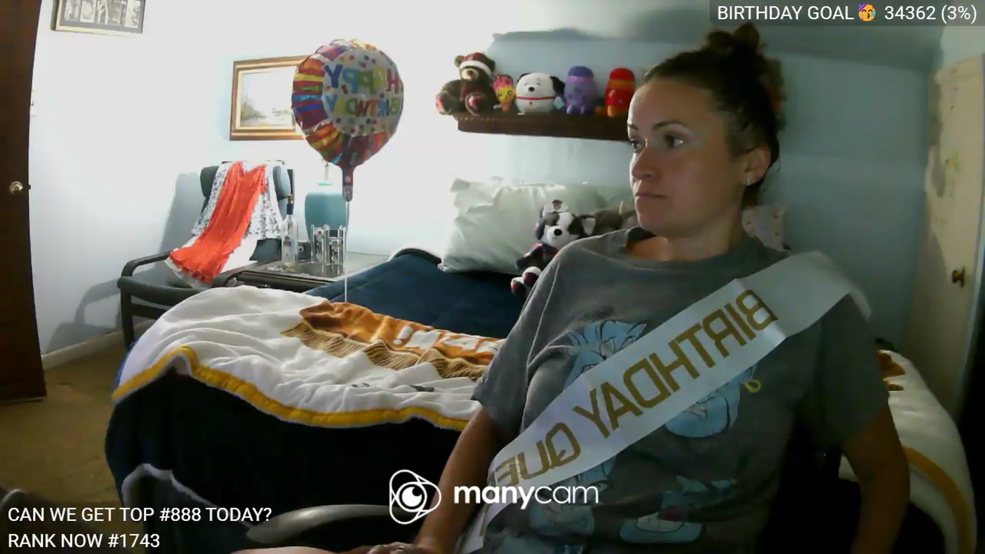 Gallery image thumbnail from BirthdayBella's myfreecams stream on, 06/11/2026, 01:01 image 16 of 20