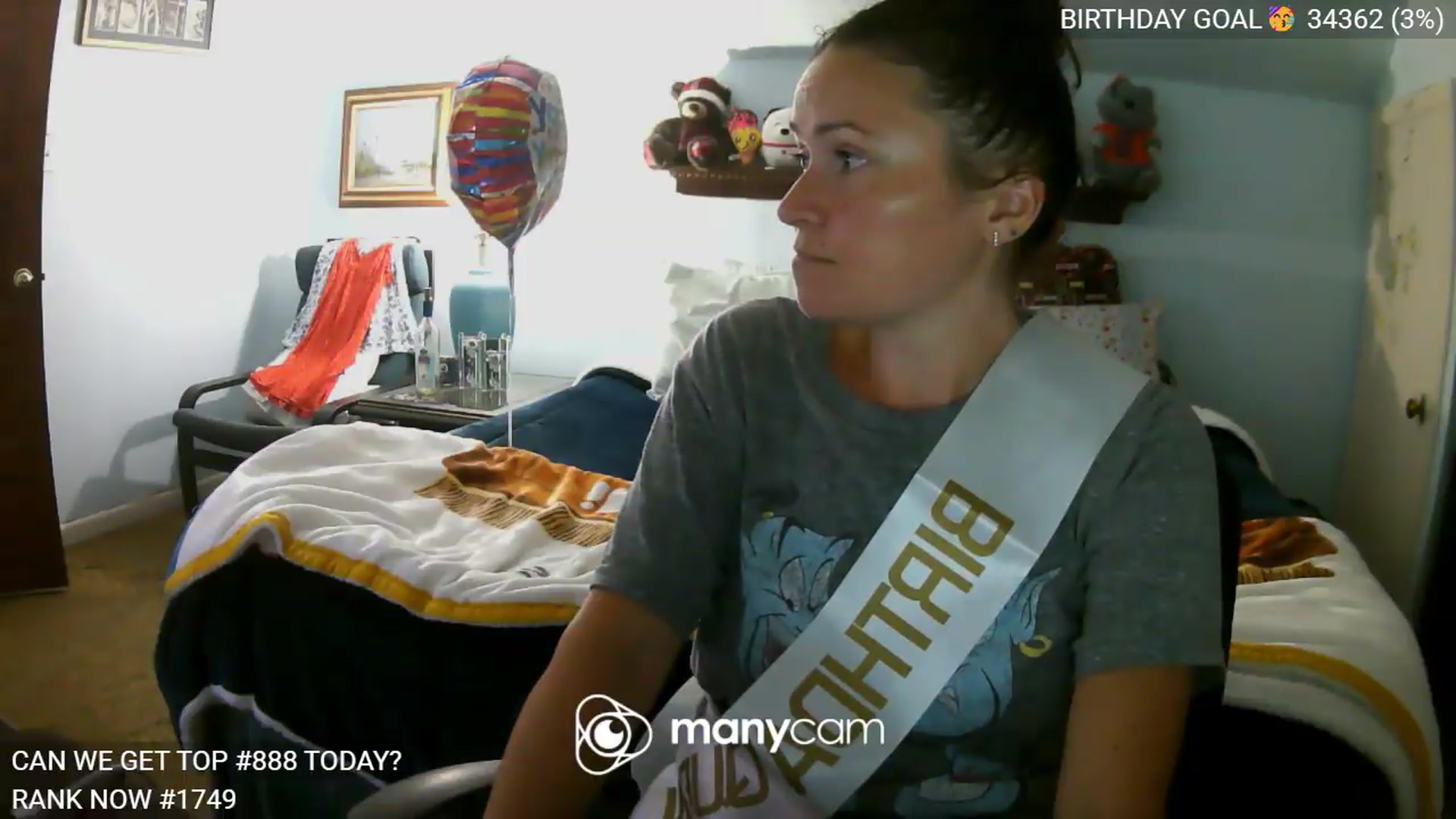 Gallery image thumbnail from BirthdayBella's myfreecams stream on, 06/11/2026, 01:01 image 10 of 20