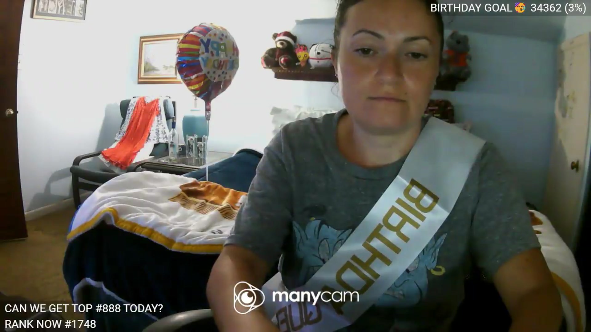 Gallery image thumbnail from BirthdayBella's myfreecams stream on, 06/11/2026, 01:01 image 8 of 20