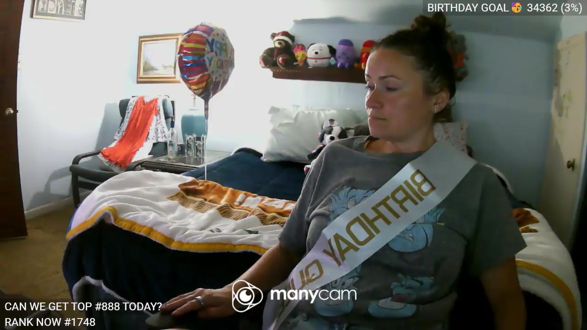 Gallery image thumbnail from BirthdayBella's myfreecams stream on, 06/11/2026, 01:01 image 9 of 20
